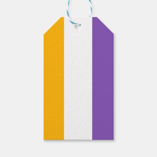 American Suffrage Flag 19th Amendment Pack of 10 Gift Tags
