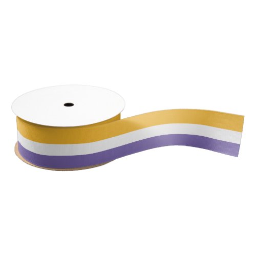 American Suffrage Flag Womens RIght to Vote Grosgrain Ribbon
