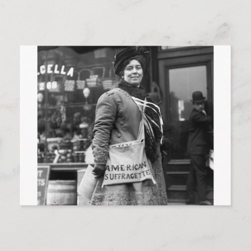 American Suffragette 1910 Postcard