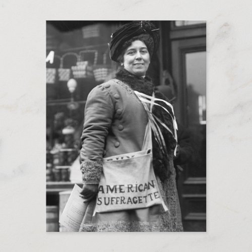 American Suffragette 1910 Postcard
