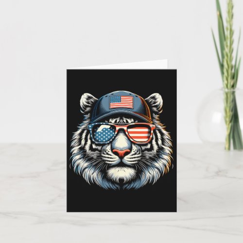 American Sungles Tiger Shades 4th Of July Mens  Card