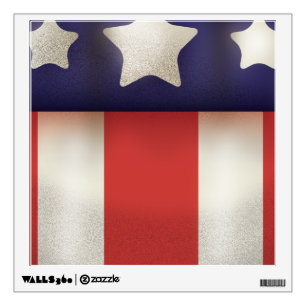 American superhero Logo Wall Decal