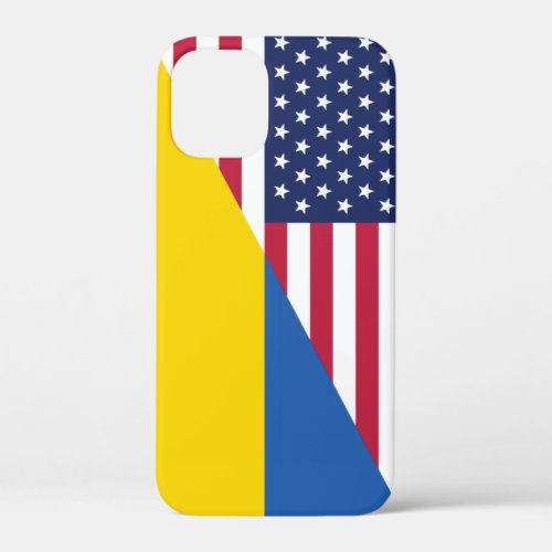 American support toward Ukraine Sherpa Blanket iPhone 12 Mini Case