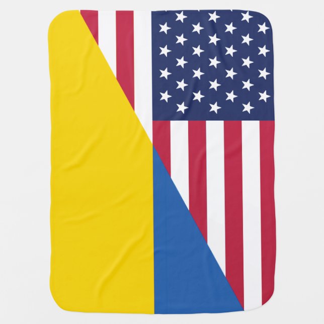 American support towards Ukraine Sherpa Blanket (Front)