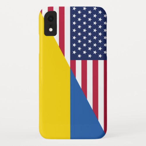 American support towards Ukraine Sherpa Blanket iPhone XR Case