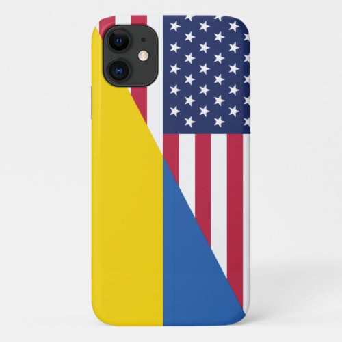 American support towards Ukraine Sherpa Blanket iPhone 11 Case