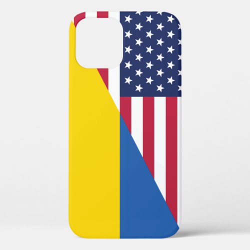 American support towards Ukraine Sherpa Blanket iPhone 12 Case