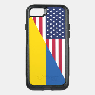 American support towards Ukraine Sherpa Blanket OtterBox Commuter iPhone SE/8/7 Case