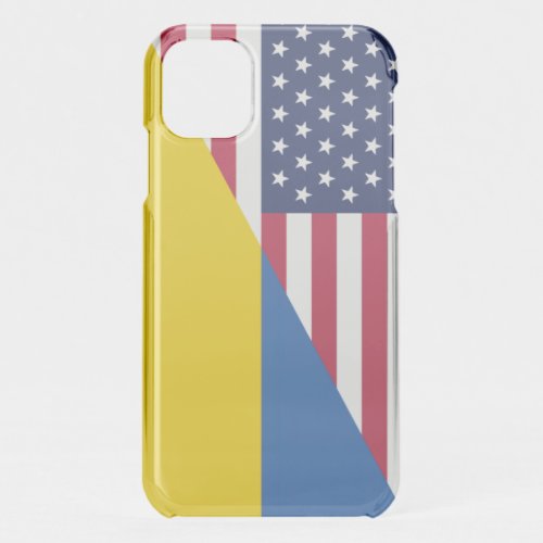 American support towards Ukraine Sherpa Blanket iPhone 11 Case