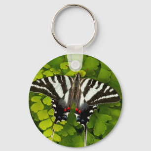 American Swallowtail Butterfly Keychain