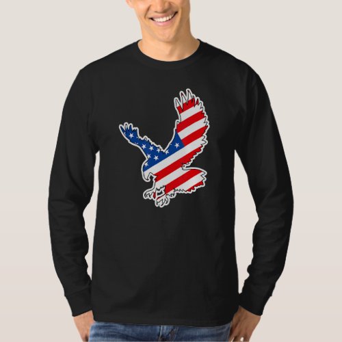 American Symbol Of The Eagle T_Shirt