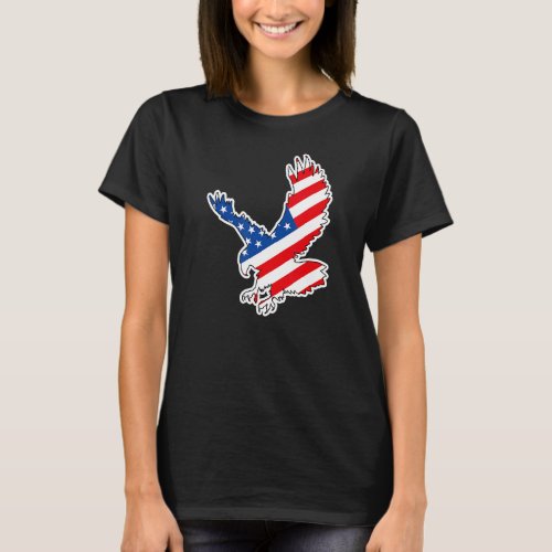American Symbol Of The Eagle T_Shirt