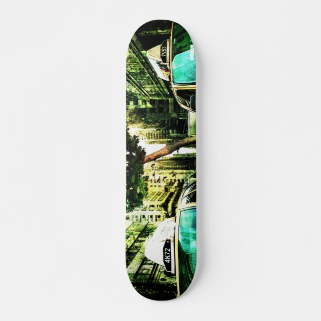 American Taxi Style Skateboard Deck (Front)