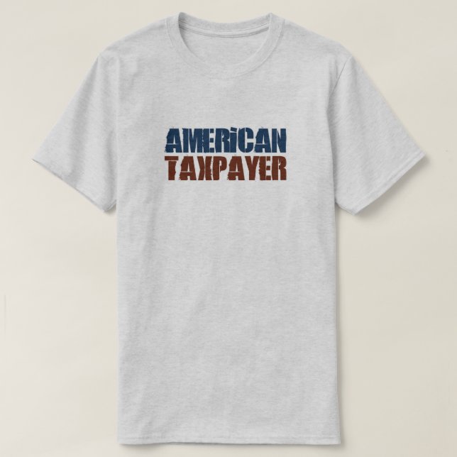 American Taxpayer T-Shirt (Design Front)