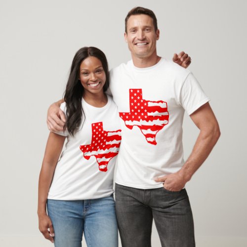American Texas  WhiteTigerLLCcom   T_Shirt