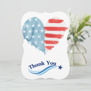 American Thank You Card