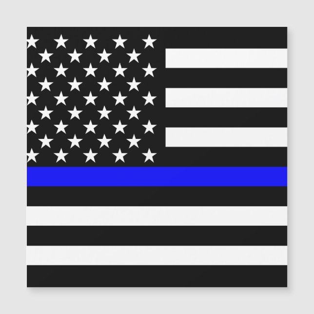 American Thin Blue Line Graphic Decor (Front)