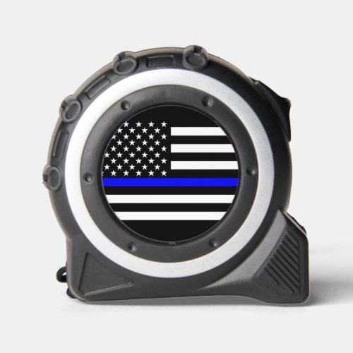American Thin Blue Line Symbolic on on a Tape Measure