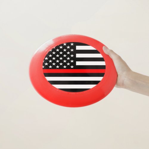 American Thin Red Line Symbolic on on a Wham_O Frisbee