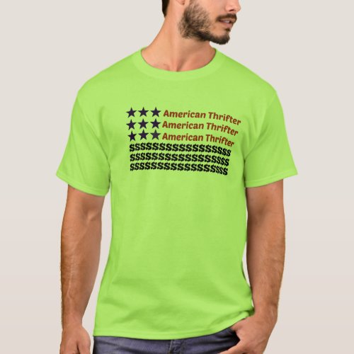 American Thrifter Thrift Store Shopper Tee