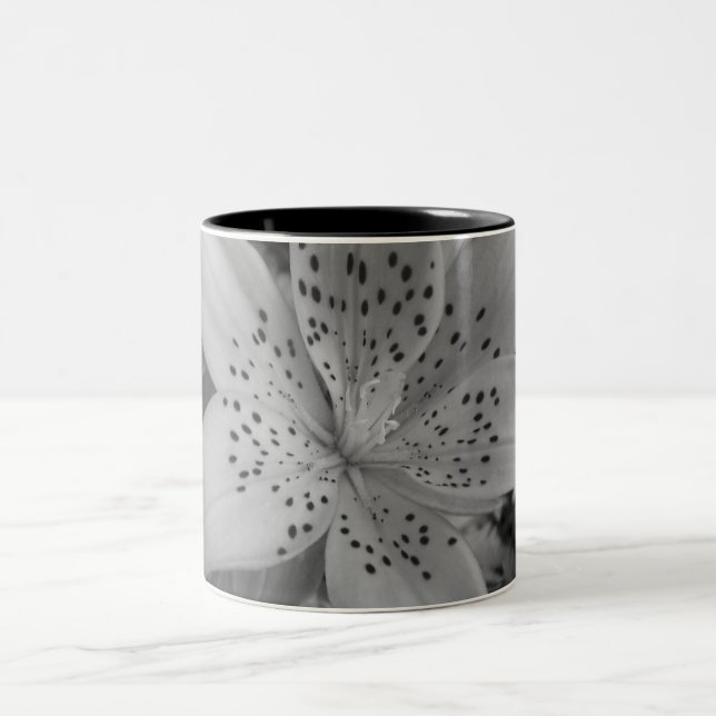 American Tiger Lily Two-Tone Coffee Mug (Center)