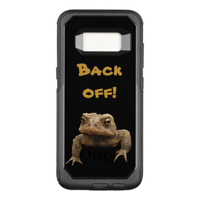 American Toad Back Off OtterBox Galaxy S8 Case