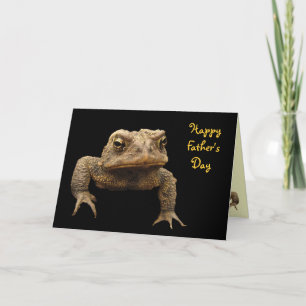 American Toad Fathers Day Card