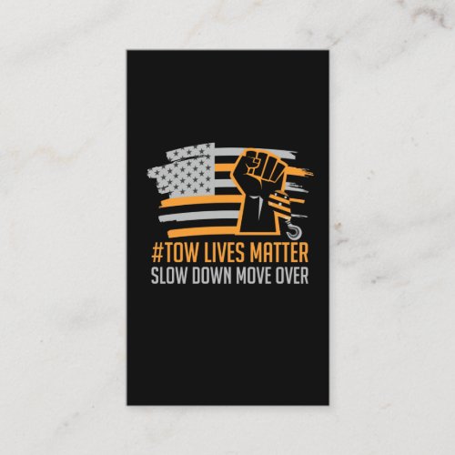 American Tow Truck Driver Towing Trucker Driving Business Card