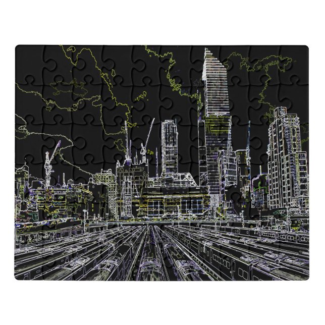 American trains jigsaw puzzle (Puzzle Horizontal)