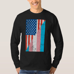 American Transgender Flag Transgender T-Shirt