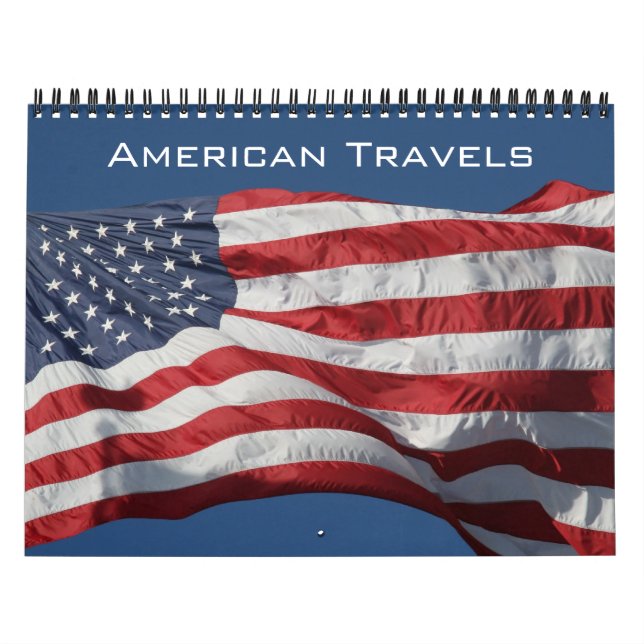 american travels (with locations) 2026 calendar (Cover)