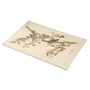 American Tree Sparrow, Audubon's Birds of America Cloth Placemat