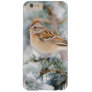 American Tree Sparrow in winter Barely There iPhone 6 Plus Case