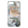 American Tree Sparrow in winter iPhone 8 Plus/7 Plus Case
