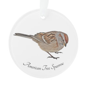 American Tree Sparrow Ornament
