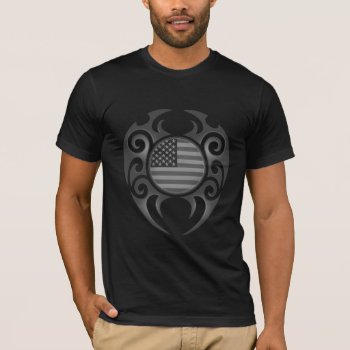 American Tribal (black & White) T-shirt by JeffBartels at Zazzle