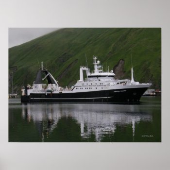 American Triumph  Factory Trawler Poster by mistlebee at Zazzle
