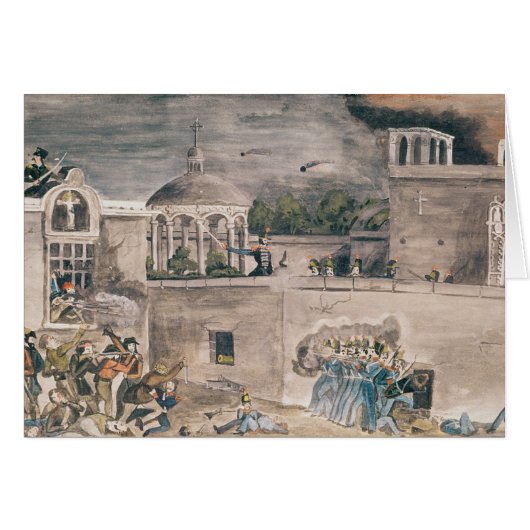 American troops under General Doniphan Cards (Front Horizontal)