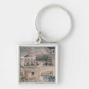American troops under General Doniphan Keychain