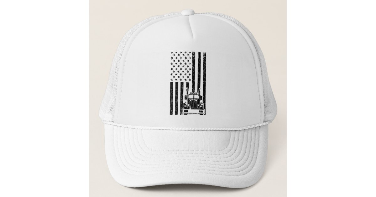 American Flag Semi Truck Driver Gifts Truck Lovers Trucker - Truck