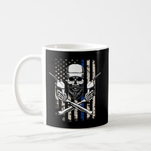 American Trucker For Police Support Coffee Mug