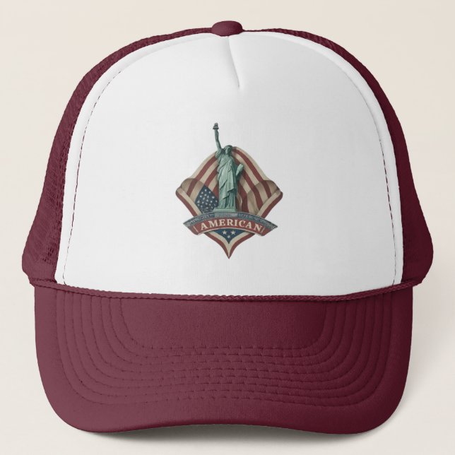 American. Trucker Hat (Front)