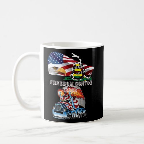 American Truckers Freedom Convoy 2022  Coffee Mug