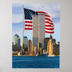 American Twin Towers Poster
