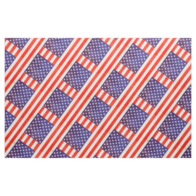 American U.S. flag stars and stripes fabric (Yard)