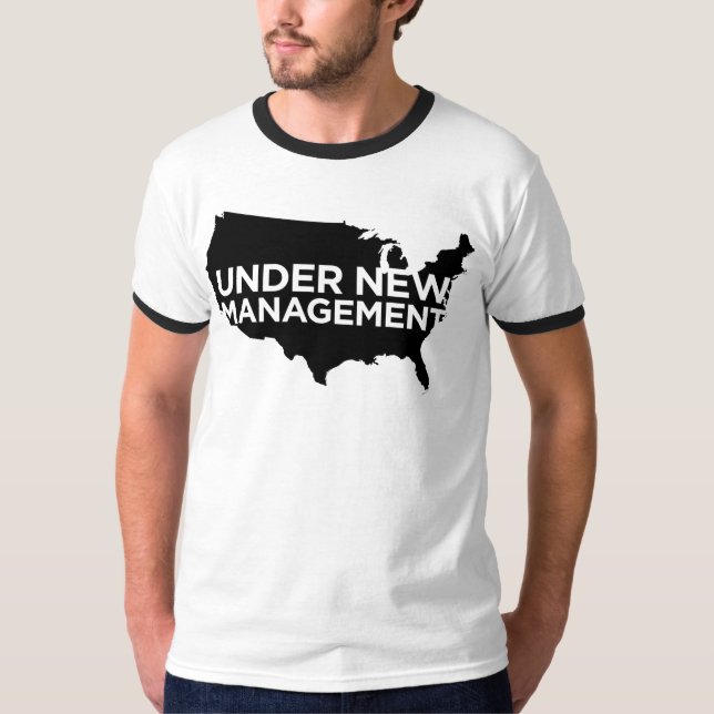 American: Under New Management T-Shirt (Front)