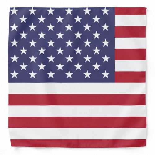American United States USA Flag Bandana