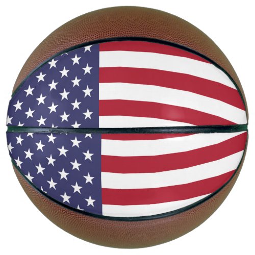 American United States USA Flag Basketball