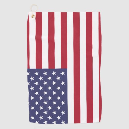 American United States USA Flag Golf Towel