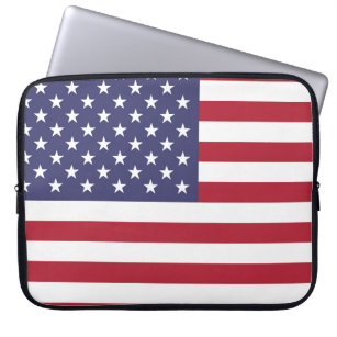 American United States USA Flag Laptop Sleeve